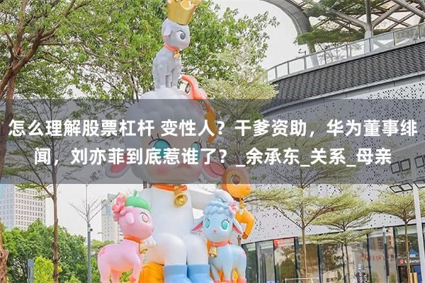 怎么理解股票杠杆 变性人？干爹资助，华为董事绯闻，刘亦菲到底惹谁了？_余承东_关系_母亲