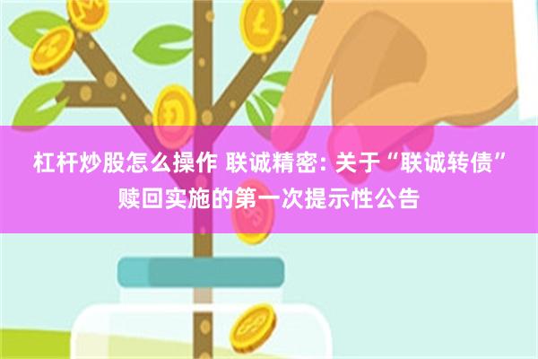 杠杆炒股怎么操作 联诚精密: 关于“联诚转债”赎回实施的第一次提示性公告