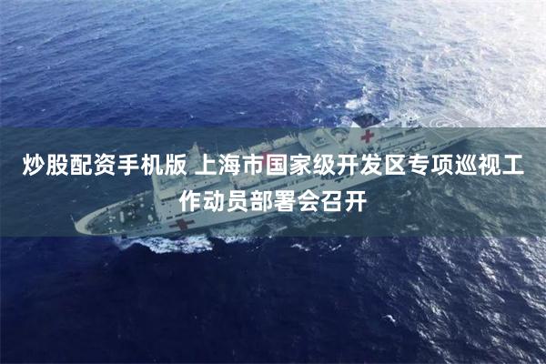 炒股配资手机版 上海市国家级开发区专项巡视工作动员部署会召开